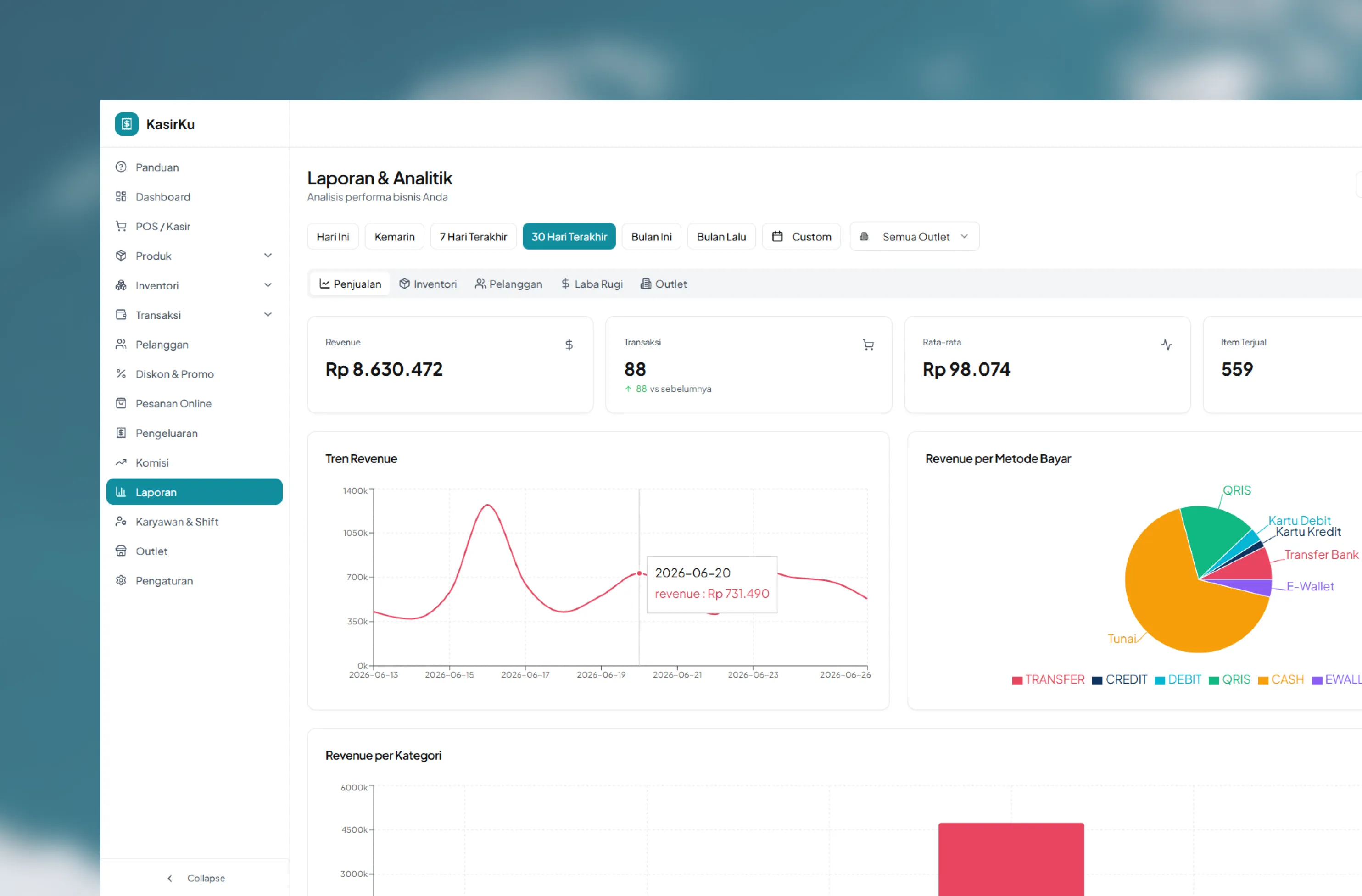 KasirKu — Multi-Tenant POS SaaS Platform — 5