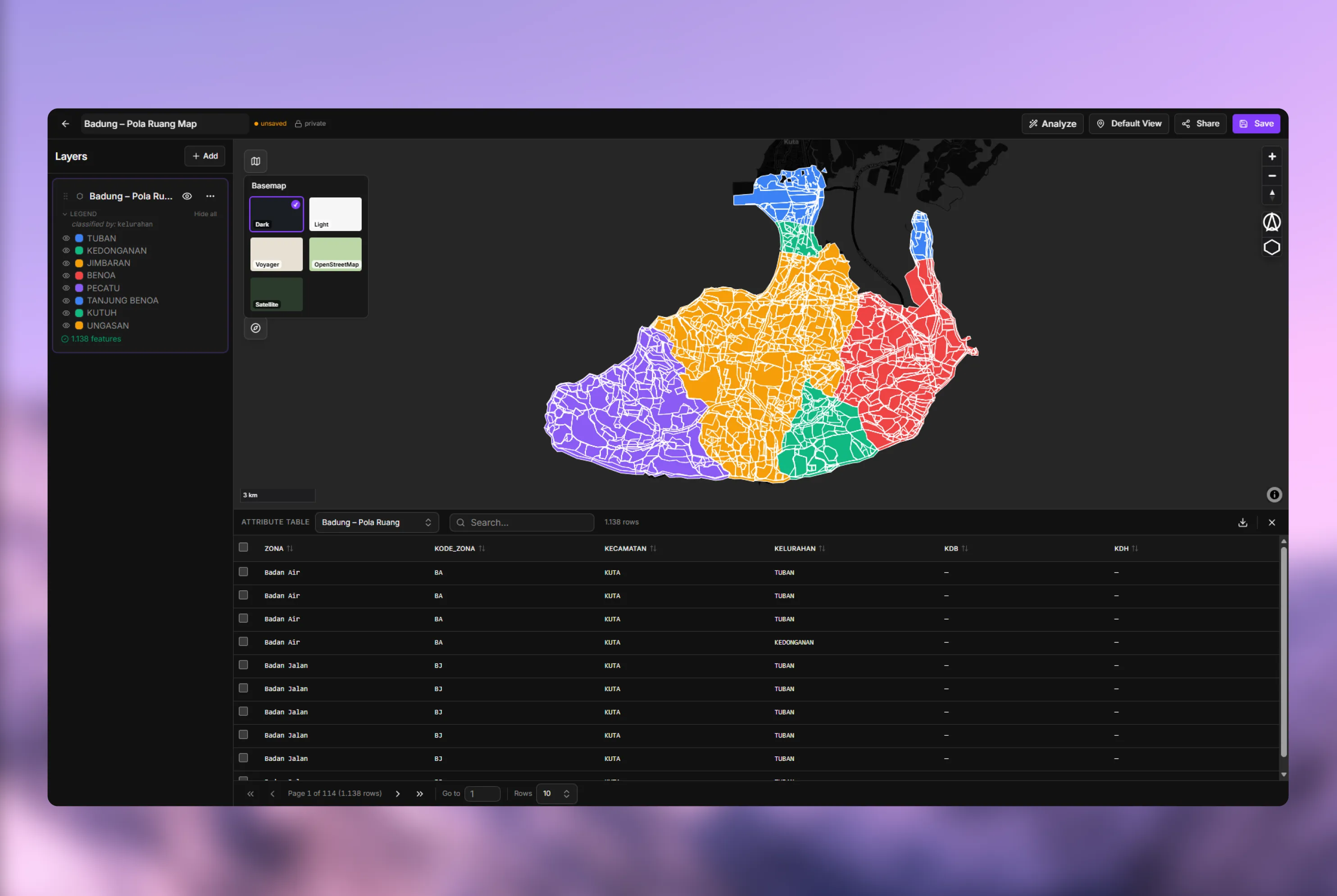 Flux Go — Unified Data-to-Insight Geospatial SaaS — 3